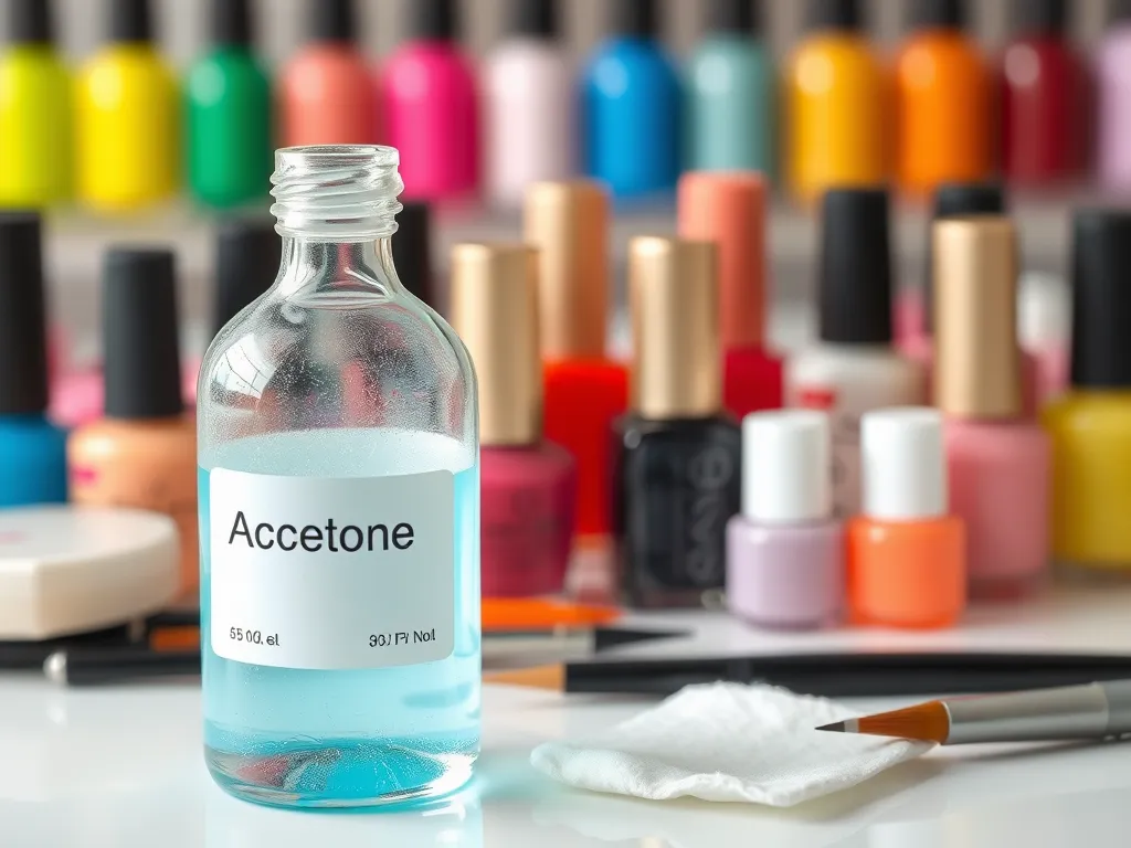 Czy aceton to zmywacz do paznokci?