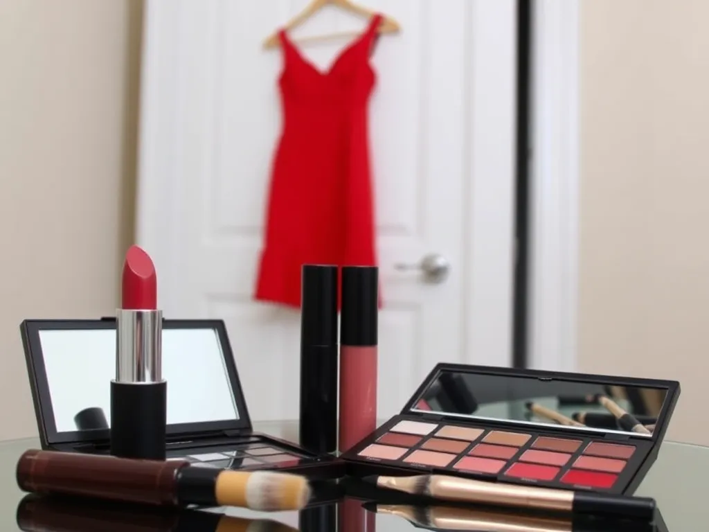 Jaki makijaż do czerwonej sukienki?