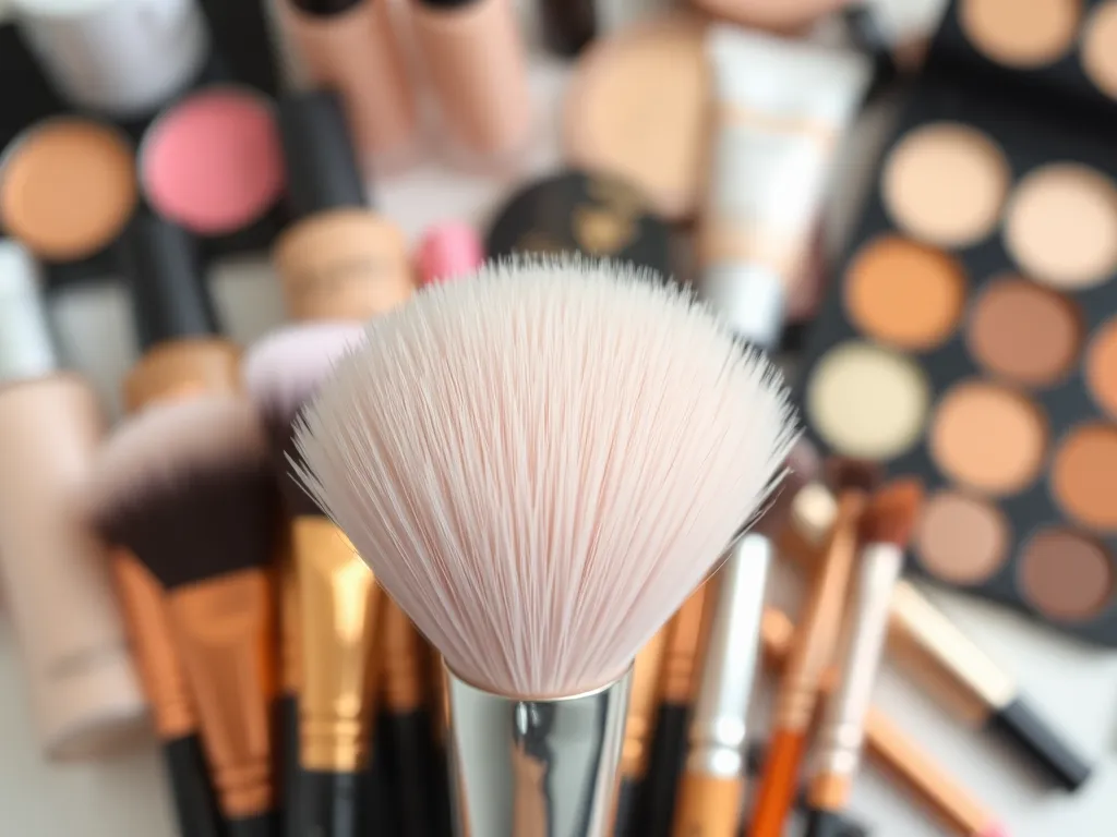 Jaki pędzel jest najlepszy do rozświetlacza?