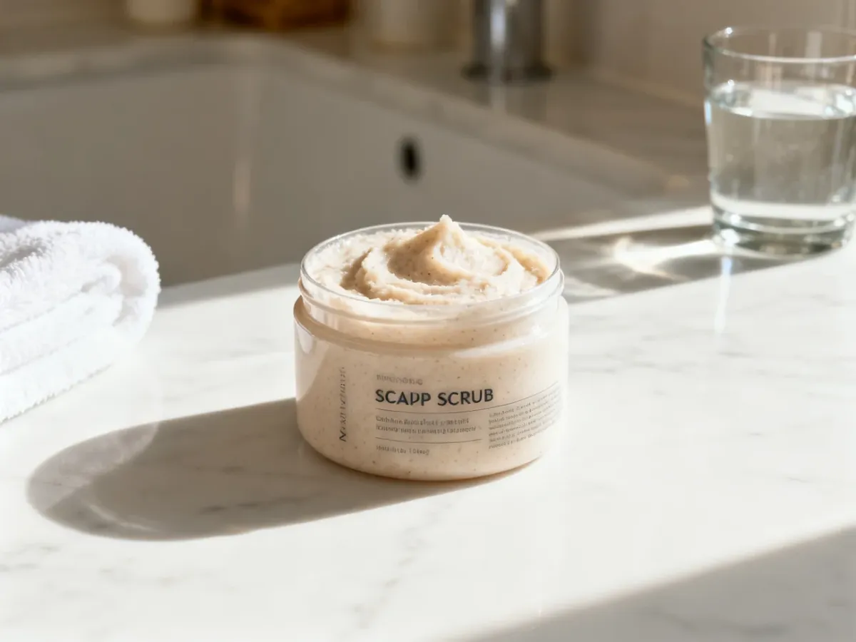 Peeling do skóry głowy – na mokre czy suche włosy go stosować?