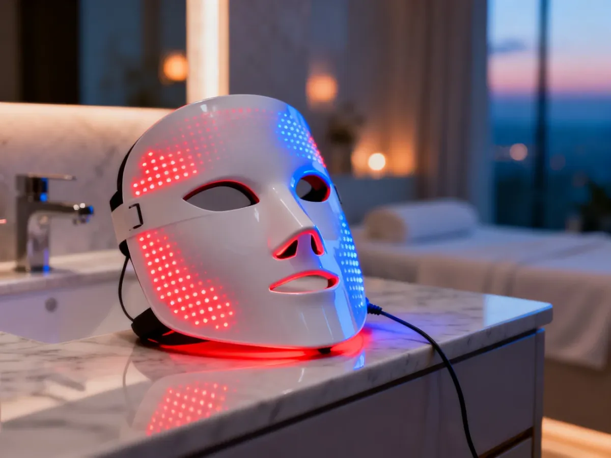 Maska LED na twarz – co daje i jakie ma efekty?